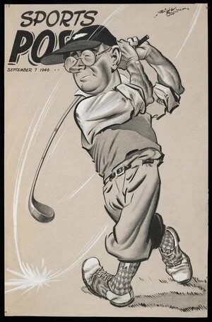 Colvin, Neville Maurice, 1918-1991:[Golf] 7 September 1946