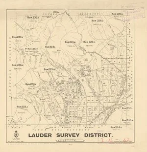 Lauder Survey District [electronic resource].