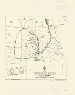 Skippers Creek Survey District [electronic resource] / drawn by A.H. Saunders, 1903.