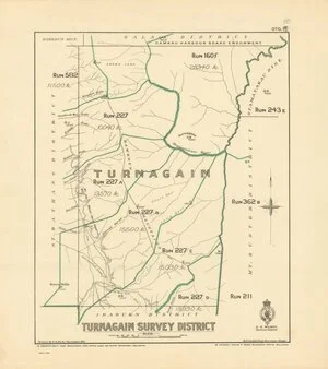 Turnagain Survey District [electronic resource] / drawn by S.A. Park, November 1917.