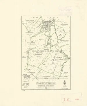 Bannockburn Survey District [electronic resource] / drawn by A.J. Morrison, Oct. 1919.