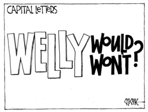 Winter, Mark 1958- :Capital letters - WELLY would won't? 24 May 2011