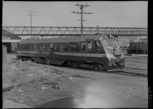 A railcar for the visiting Springbok team (exterior)