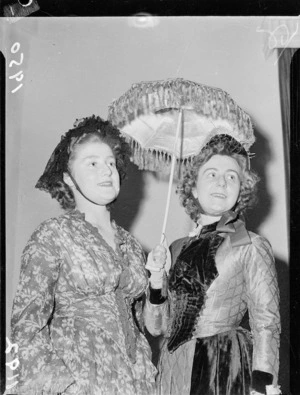 Two women at the Founders' Ball
