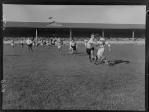 Wellington College Old Boys versus Marist rugby teams at Athletic Park, Wellington