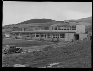 View of new building, Onslow College, Johnsonville, Wellington