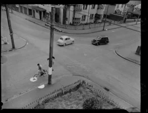 Intersection of streets, Wellington City