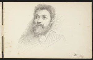 Hill, Mabel 1872-1956 :[Bearded man] 20 Jan [18]93