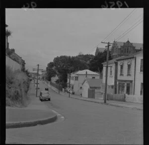 Residential street, Wellington