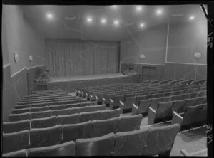 Interior of theatre at Lower Hutt