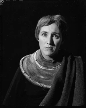 Edith Campion as St Joan