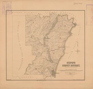 Otepopo Survey District [electronic resource] / W. Spreat, lith.