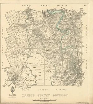 Waihou Survey District [electronic resource] / delt., H.R. Cochran, Nov. 1934.