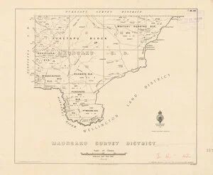 Maungaku Survey District [electronic resource] / A Rocard, delt. June 1935.