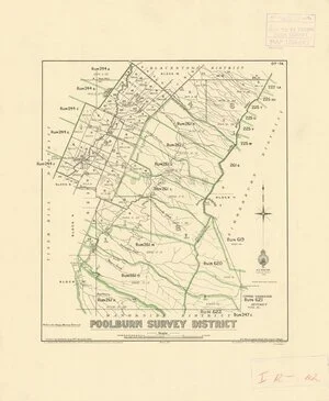 Poolburn Survey District [electronic resource] / drawn by S.A. Park, July 1919.