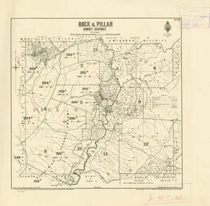 Rock & Pillar Survey District [electronic resource] / drawn by G.P. Wilson, Oct. 1902.