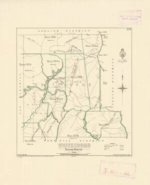 Whitecoomb Survey District [electronic resource] / S.A. Park, May 1926.