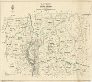 Teviot Survey District [electronic resource] / drawn by H. McCardell, April 1889. Additions to Sept. 1923, S.A.P.