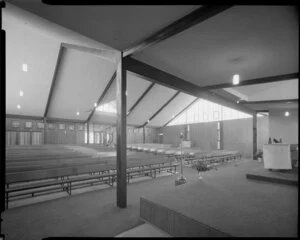 Interior of St Bernadette's Catholic Church, Naenae, Lower Hutt