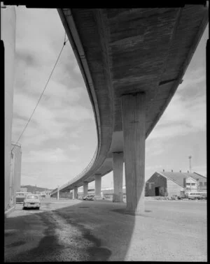 Underside of Wellington motorway