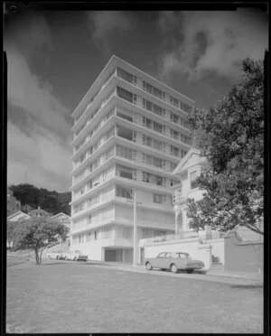 Block of flats, Oriental Bay, Wellington