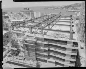 James Cook Hotel construction site, The Terrace, Wellington