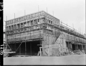 New buildings under construction at Wellington Hospital