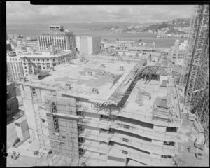 James Cook Hotel construction site, The Terrace, Wellington