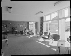 Lounge, Nurse's home, Wellington Hospital