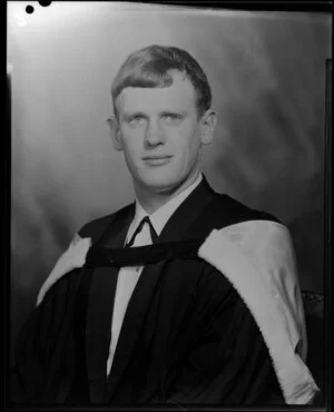 Hancock, man in academic gown