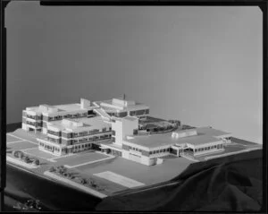 Model of Greymouth Hospital, Westport