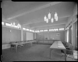 Masterton County Council office building, council chamber