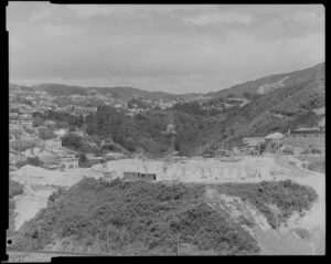 Bowen Hospital building site, Crofton Downs, Wellington