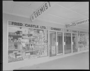 Fred Castle Ltd Chemist, Dixon Street, Wellington
