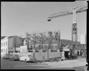 Head Office Cool Store for New Zealand Breweries, under construction