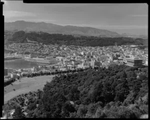 Wellington city from Kelburn