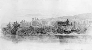 [Richmond, James Crowe] 1822-1898 :Ohinemuri, Thames [1860s]