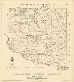 Pakaumanu Survey District [electronic resource] / E.T. Healy, delt. Dec. '34.