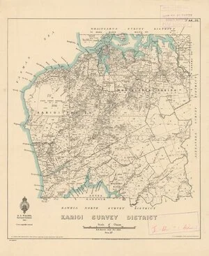 Karioi Survey District [electronic resource] / R.R. Harris, delt. Nov. 1932.