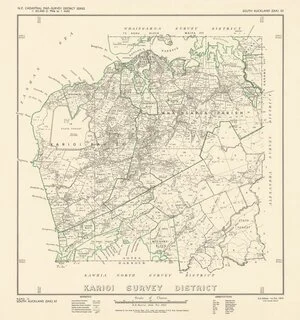 Karioi Survey District [electronic resource] / R.R. Harris, delt. Nov. 1932.