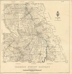 Wairere Survey District [electronic resource] / delt. H.R. Cochran, 1933.