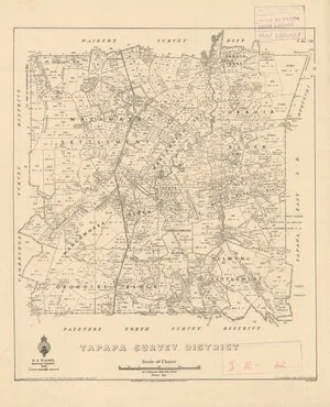 Tapapa Survey District [electronic resource] / A.J. Stewart, delt. Feb. 1934.