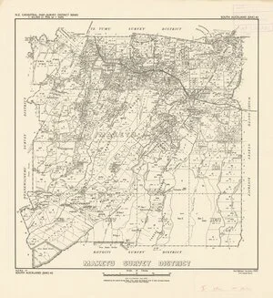 Maketu Survey District [electronic resource] / delt. H.J. Fletcher, July 1933.