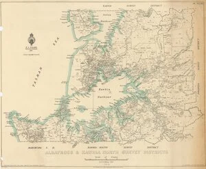 Albatross & Kawhia North Survey Districts [electronic resource] / delt. T.P. Mahony, 1933.