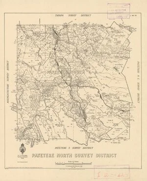 Patetere North Survey District [electronic resource] / A.S. Jamieson, delt. February 1935.