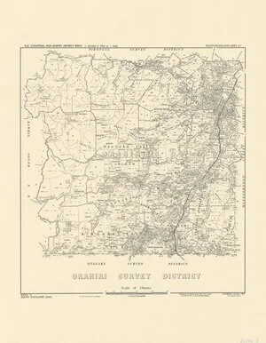 Orahiri Survey District [electronic resource] / E.T. Healy, delt., July 1934.