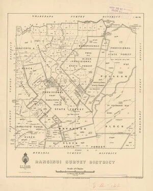 Ranginui Survey District [electronic resource] / A.J. Stewart, delt. Dec. 1934.