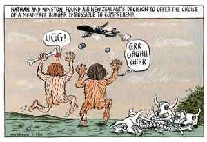 Meat free Air NZ
