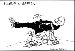 Walker, Malcolm, 1950- :Planker or plonker? 24 May 2011