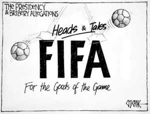 Winter, Mark 1958- :FIFA - heads & tales - for the goods of the game. 31 May 2011